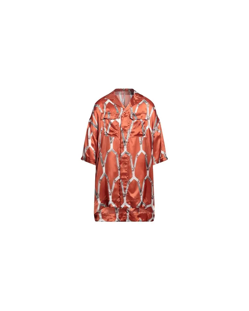 Rick Owens TOPS - Hemdenauf YOOX.COM Rostrot