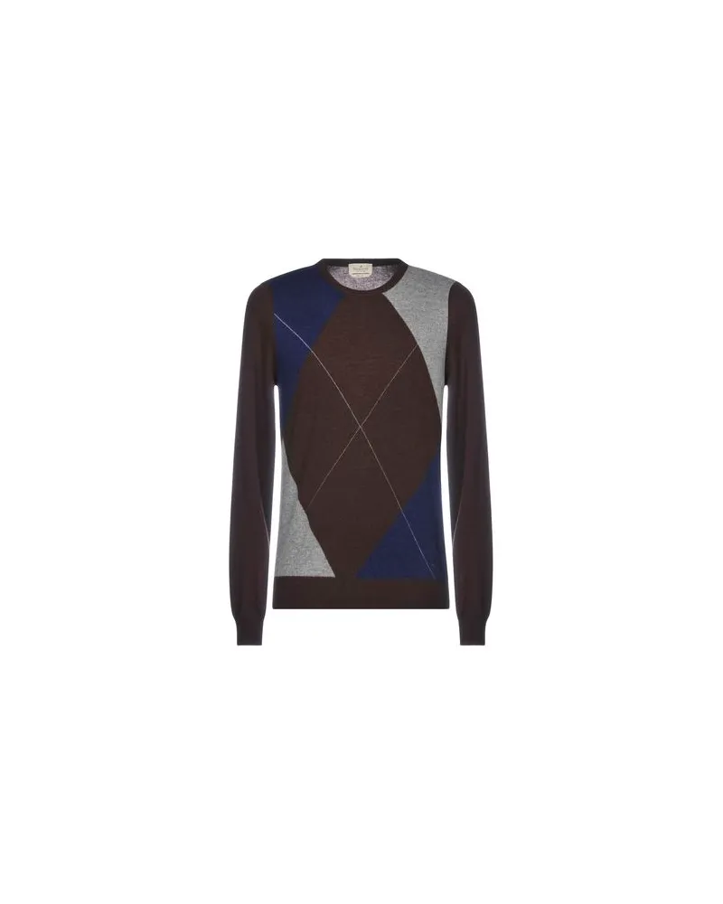 Brooksfield STRICKWAREN - Pulloverauf YOOX.COM Dunkelbraun