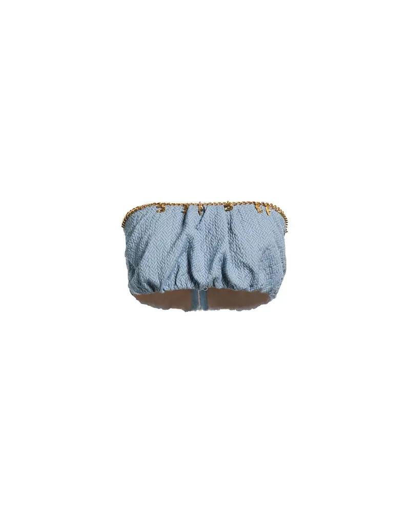 Elisabetta Franchi TOPS - Topsauf YOOX.COM Hellblau