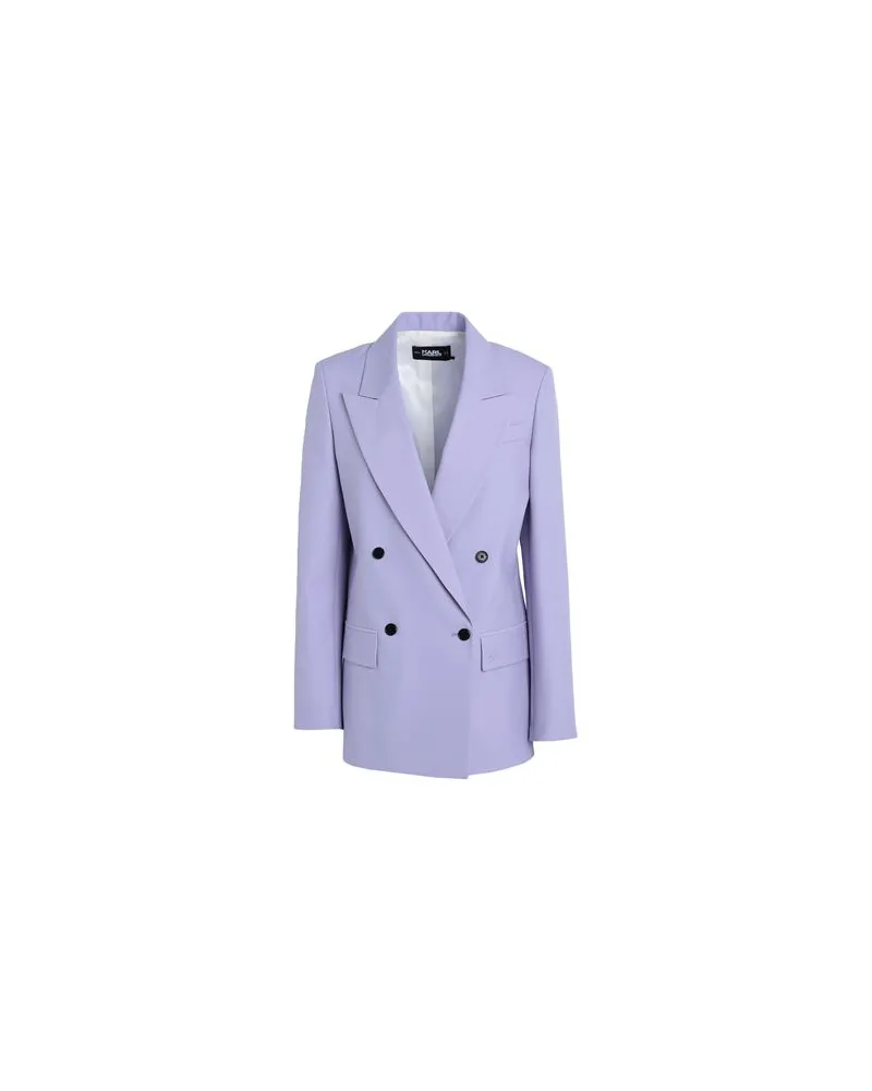 Karl Lagerfeld TAILORED BLAZER  - ANZÜGE und CO-ORDS - Blazersauf YOOX.COM Lila