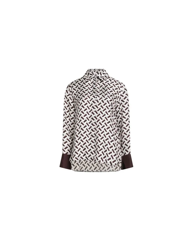 Max Mara TOPS - Hemdenauf YOOX.COM Schokobraun