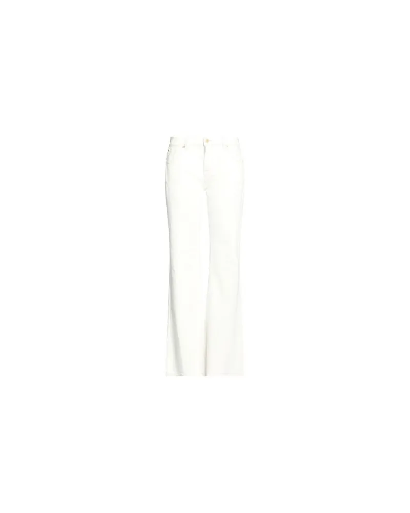 7 for all mankind HOSEN & RÖCKE - Jeanshosenauf YOOX.COM Weiß