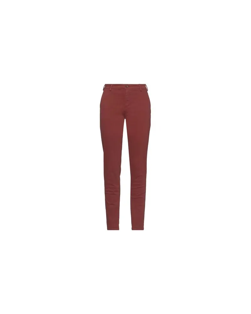 40Weft HOSEN & RÖCKE - Hosenauf YOOX.COM Ziegelrot
