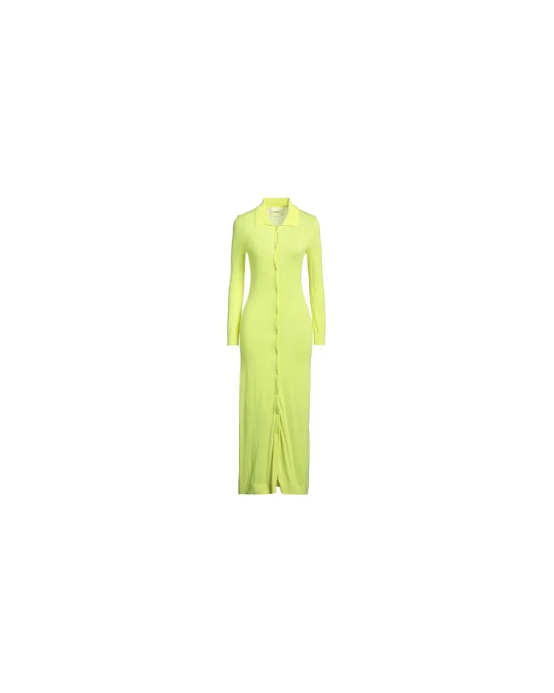 Lisa Yang KLEIDER - Midi-Kleiderauf YOOX.COM Gelb
