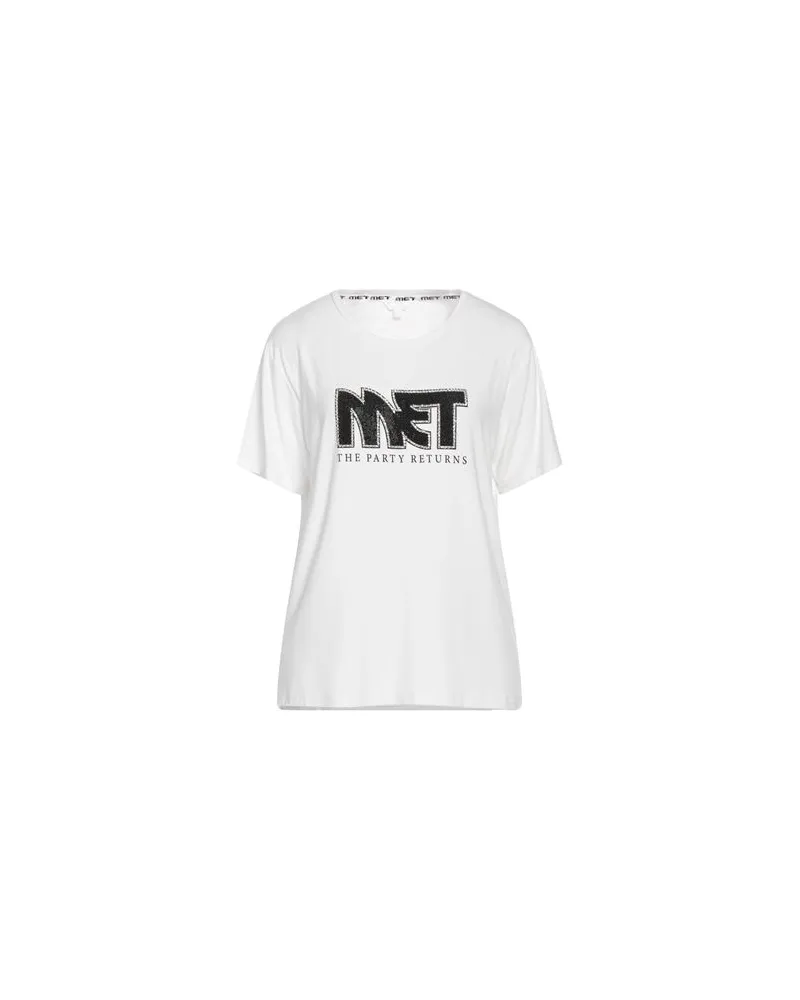 MET  TOPS - T-shirtsauf YOOX.COM Weiß