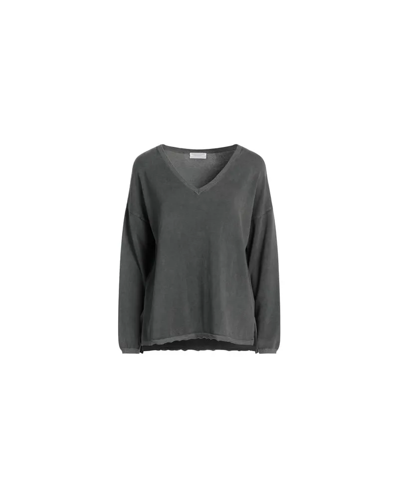 Majestic STRICKWAREN - Pulloverauf YOOX.COM Dunkelgrün