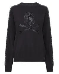 Philipp Plein Pullover Schwarz