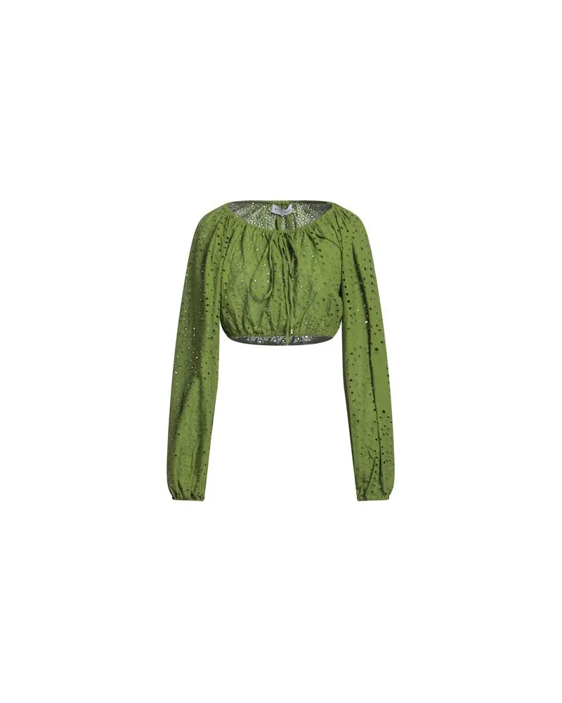 Weili Zheng TOPS - Topsauf YOOX.COM Grün