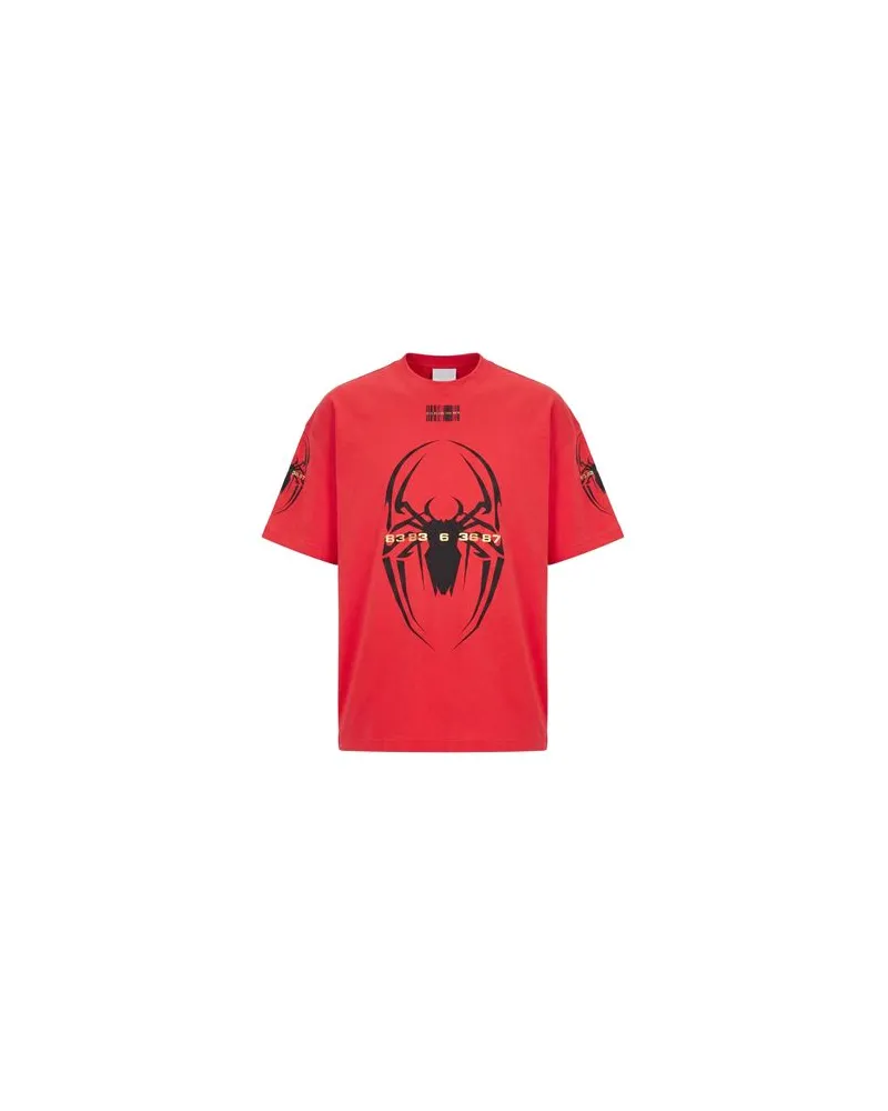 VTMNTS TOPS - T-shirtsauf YOOX.COM Rot