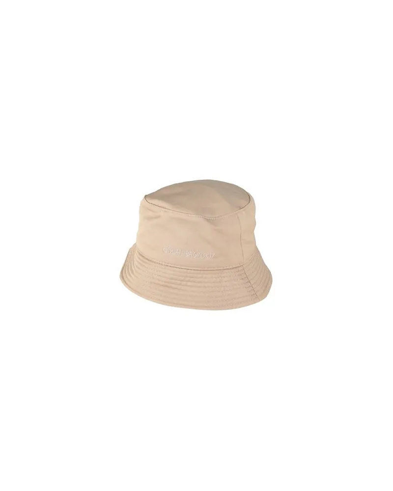 RUSLAN BAGINSKIY ACCESSOIRES - Mützen & Hüteauf YOOX.COM Beige
