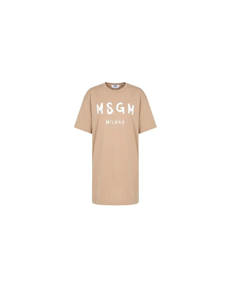 MSGM KLEIDER - Mini-Kleiderauf YOOX.COM Sand