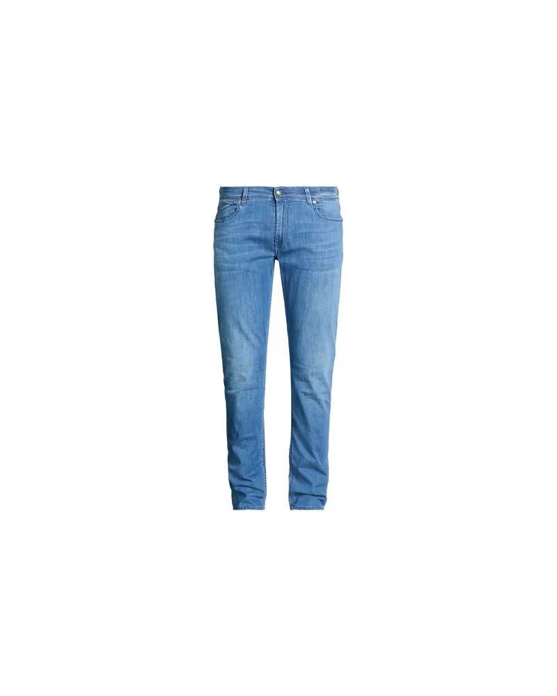 Re-HasH HOSEN & RÖCKE - Jeanshosenauf YOOX.COM Blau