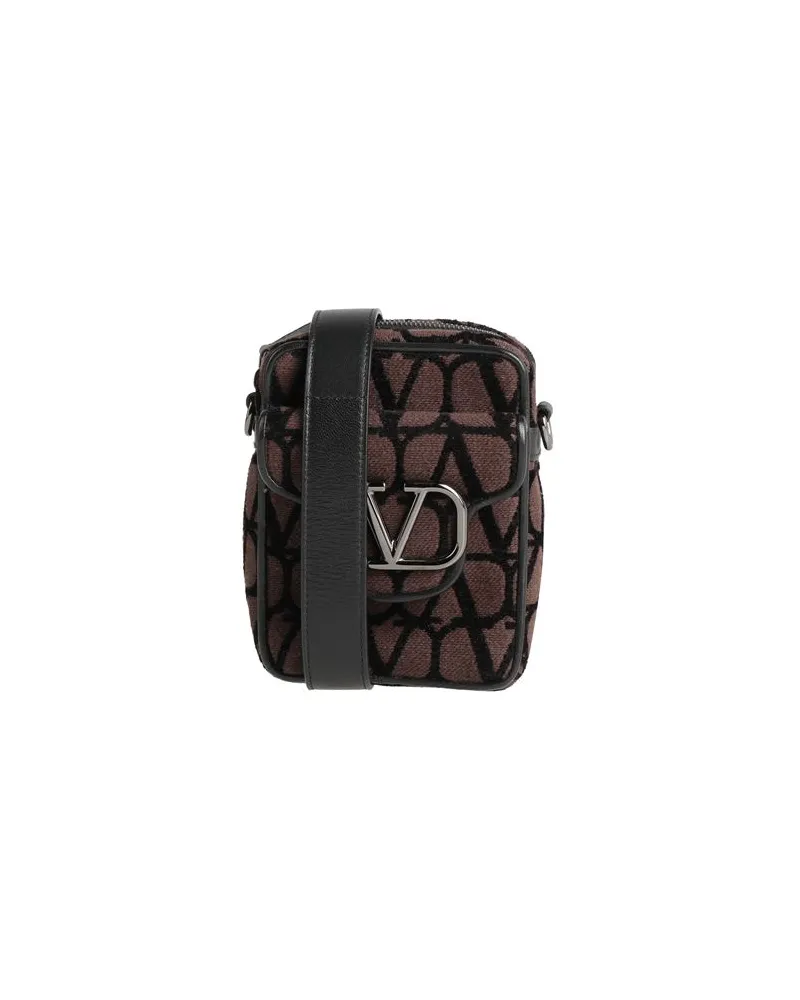 Valentino Garavani TASCHEN - Umhängetascheauf YOOX.COM Dunkelbraun