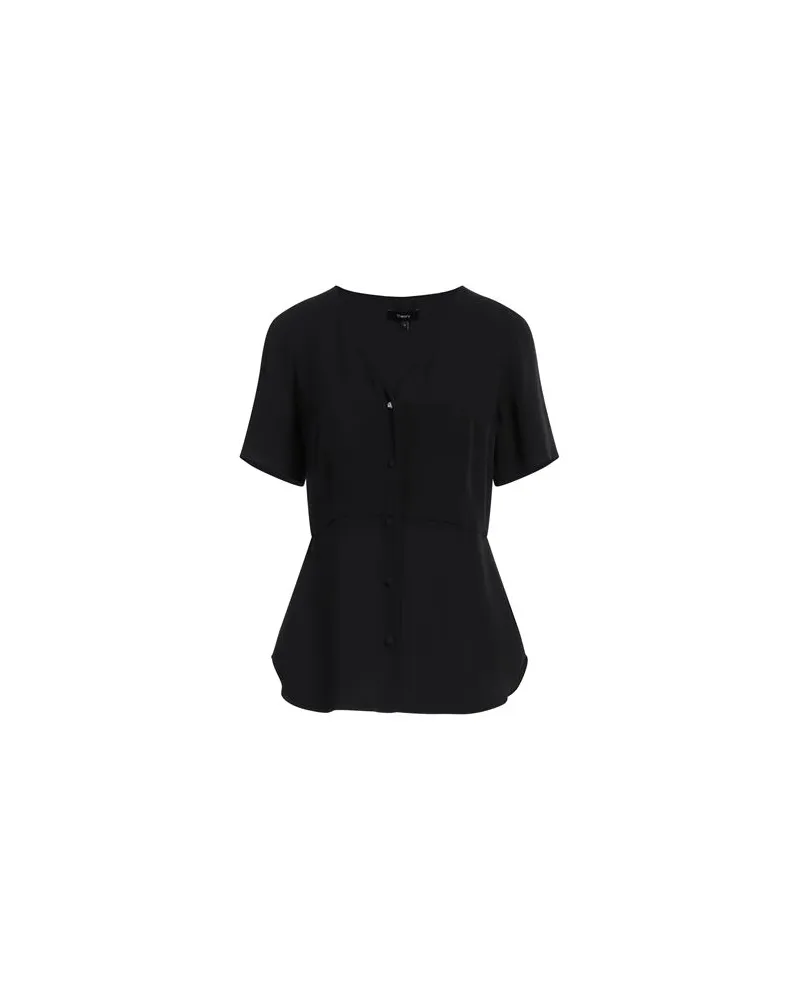 Theory TOPS - Hemdenauf YOOX.COM Schwarz
