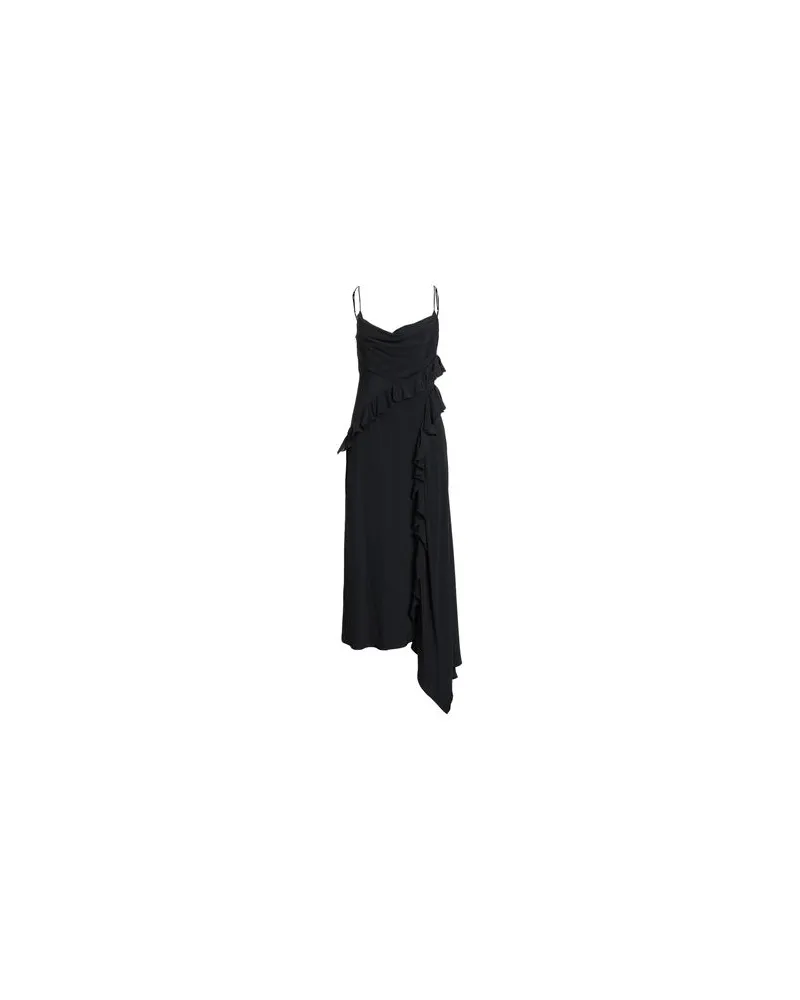 MSGM KLEIDER - Maxi-Kleiderauf YOOX.COM Schwarz