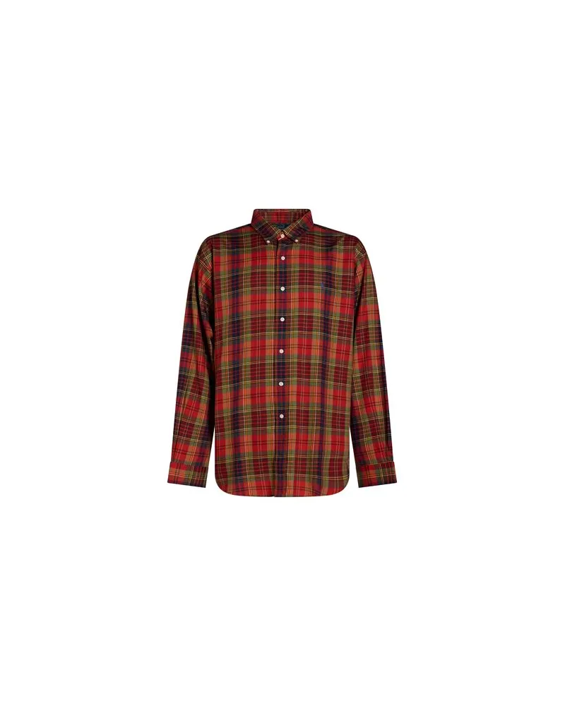 Ralph Lauren TOPS - Hemdenauf YOOX.COM Ziegelrot