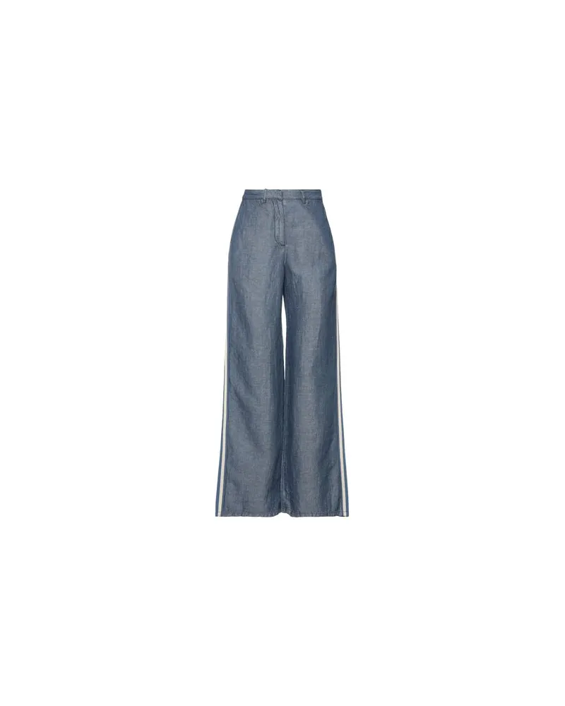 ROSSOPURO HOSEN & RÖCKE - Jeanshosenauf YOOX.COM Blau