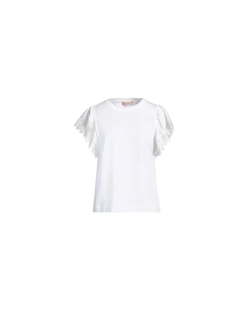 Twin-Set TOPS - T-shirtsauf YOOX.COM Weiß