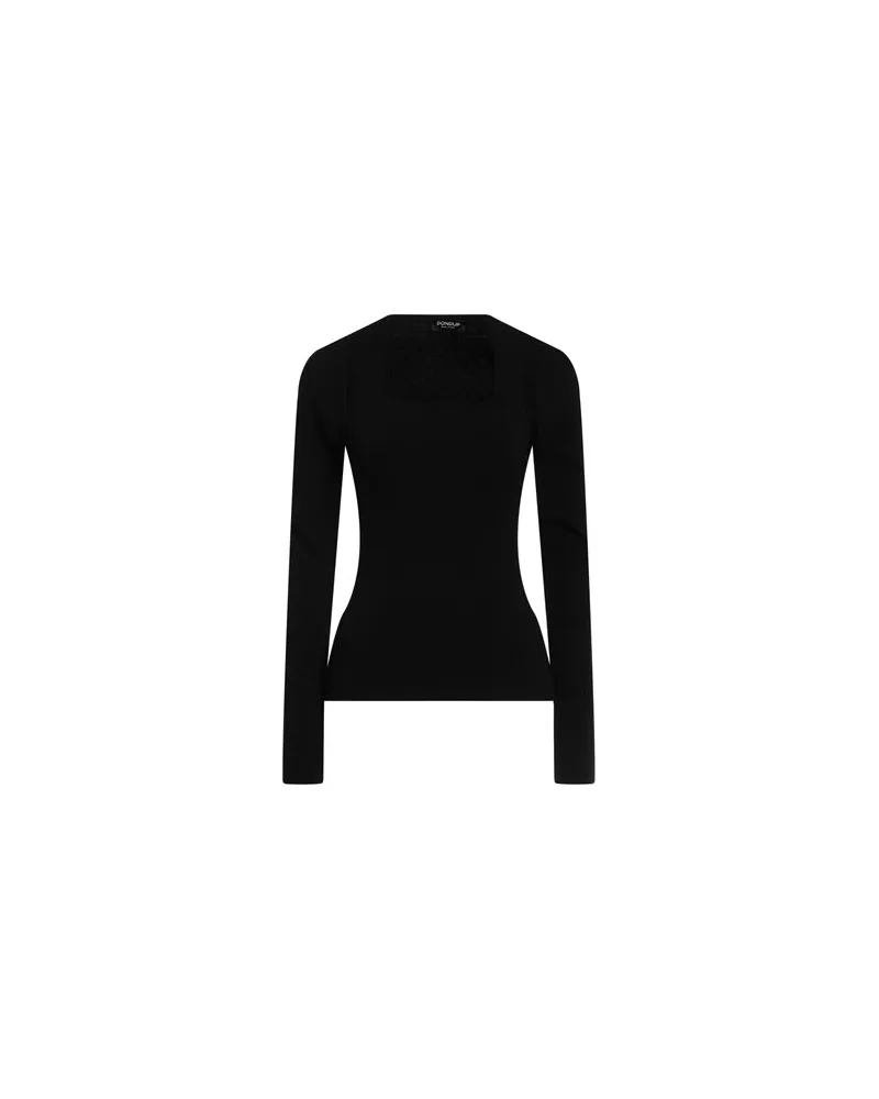 Dondup STRICKWAREN - Pulloverauf YOOX.COM Schwarz