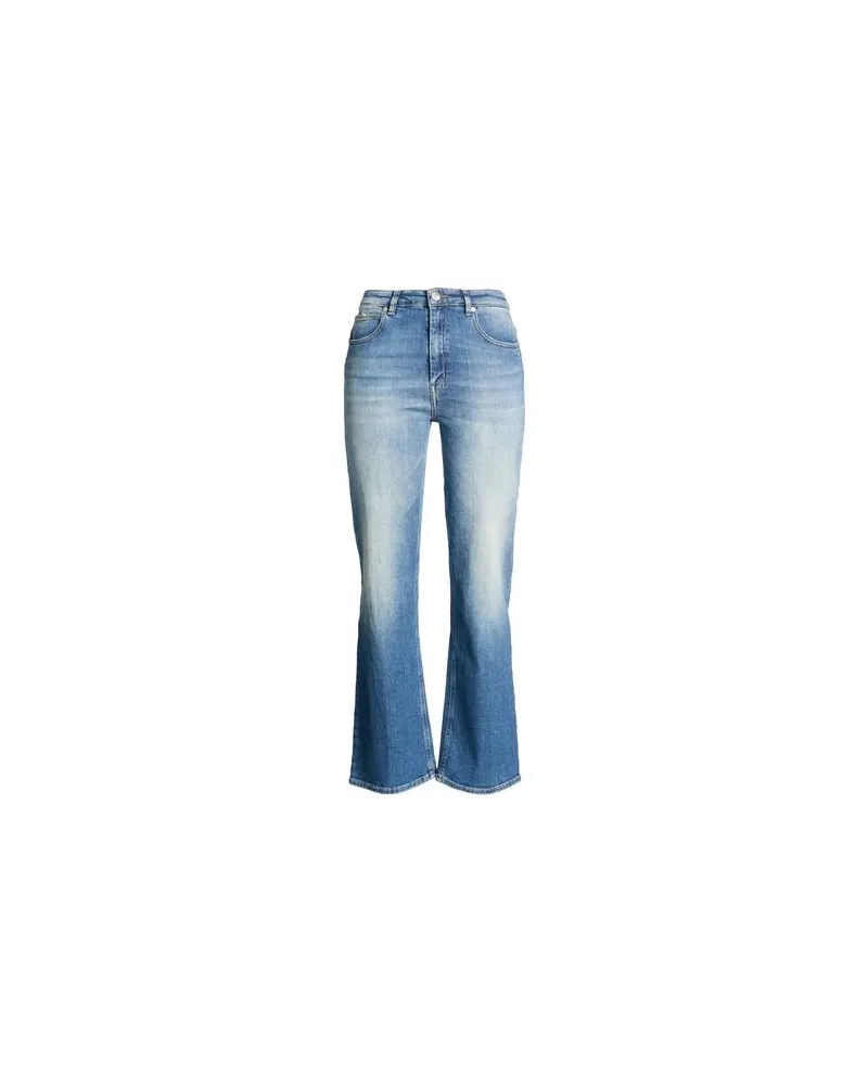 PT TORINO HOSEN & RÖCKE - Jeanshosenauf YOOX.COM Blau