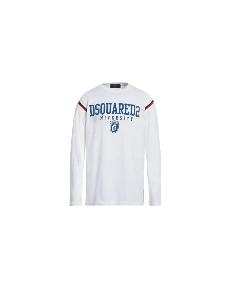 Dsquared2 TOPS - T-shirtsauf YOOX.COM Weiß
