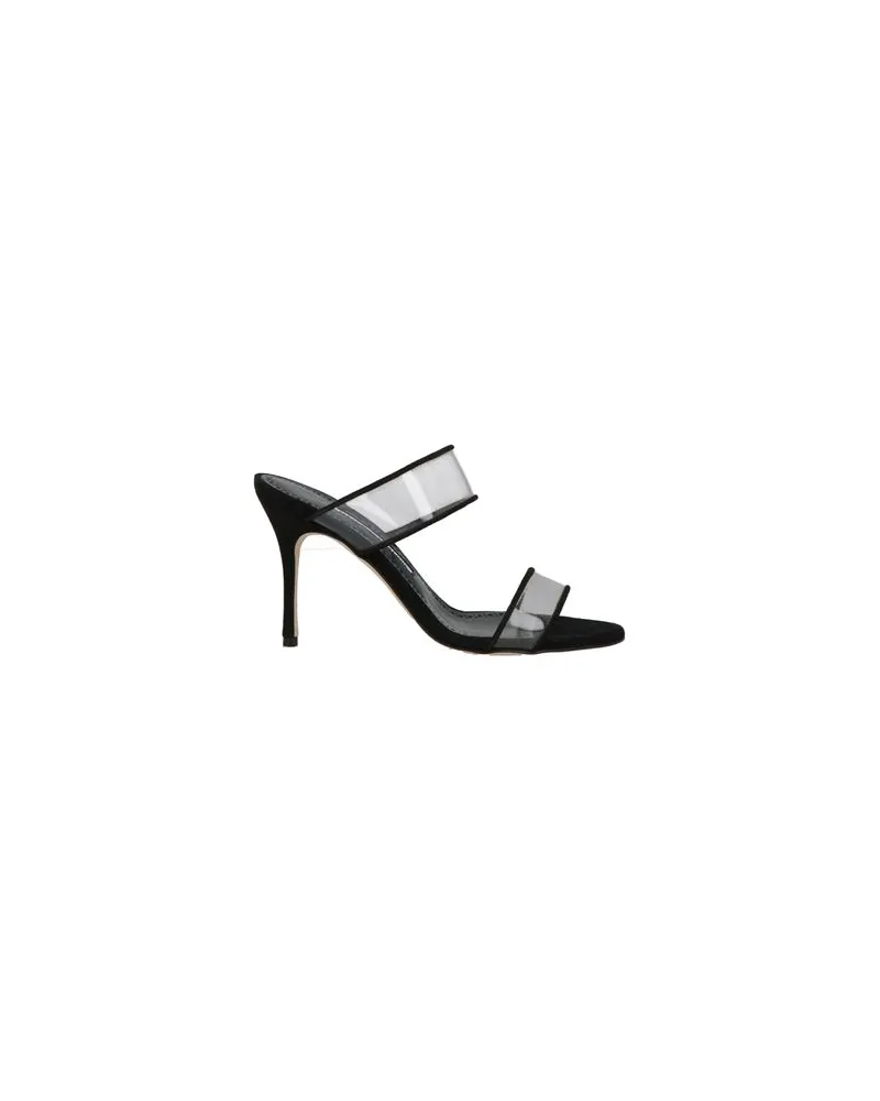 Manolo Blahnik SCHUHE - Sandalenauf YOOX.COM Schwarz