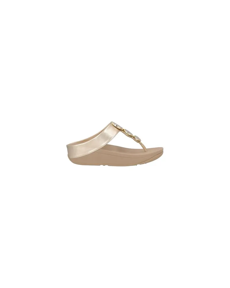 FitFlop SCHUHE - Zehentrennerauf YOOX.COM Platin