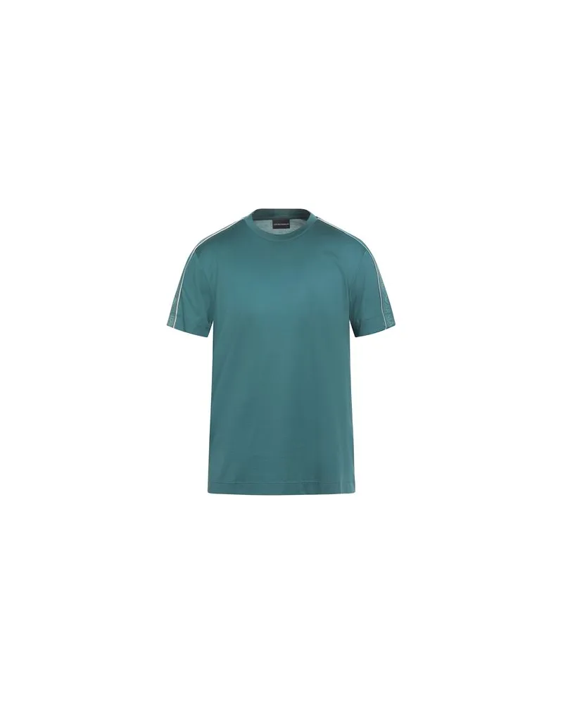 Emporio Armani TOPS - T-shirtsauf YOOX.COM Aquamarin