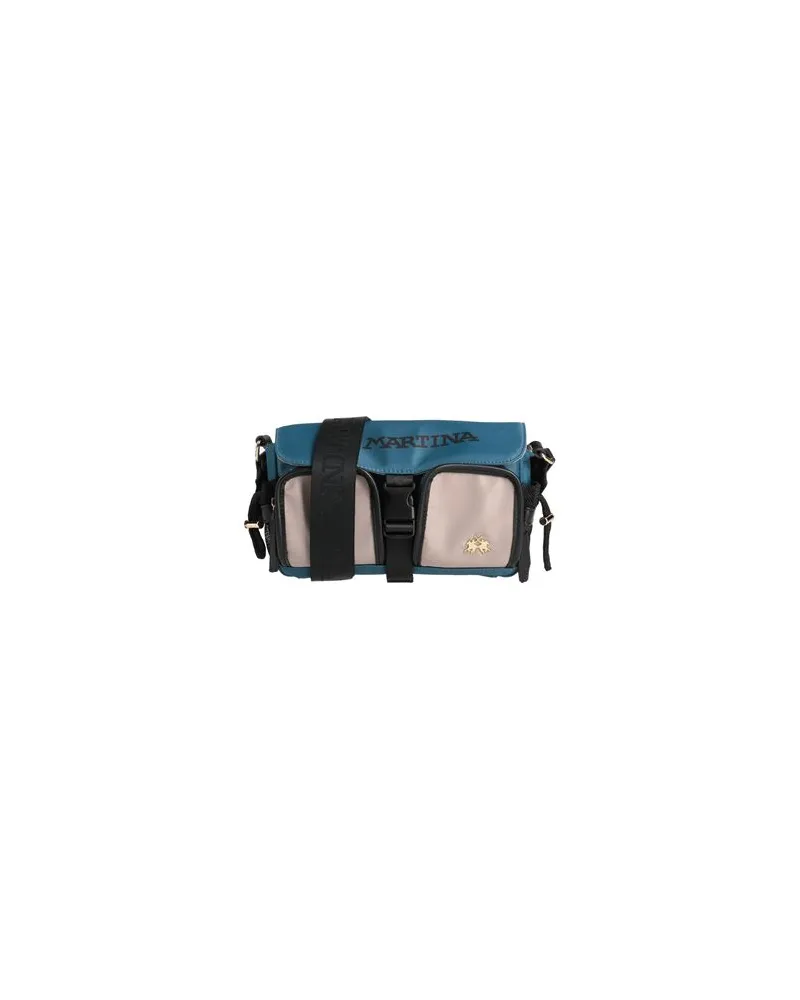 La Martina TASCHEN - Umhängetascheauf YOOX.COM Blaugrau