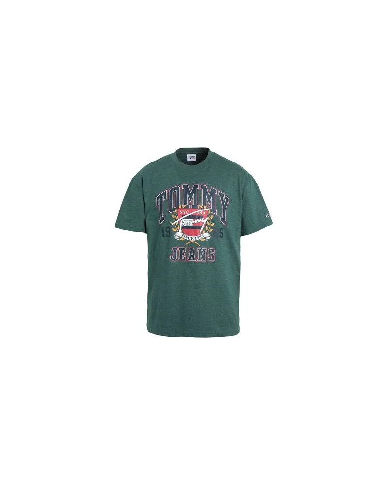 Tommy Hilfiger TJM VINTAGE WASHED T-SHIRT  - TOPS - T-shirtsauf YOOX.COM Smaragdgrün
