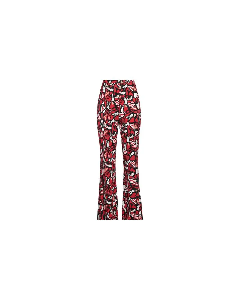 Diane von Furstenberg HOSEN & RÖCKE - Hosenauf YOOX.COM Rot