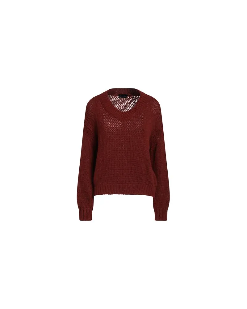 Roberto Collina STRICKWAREN - Pulloverauf YOOX.COM Ziegelrot