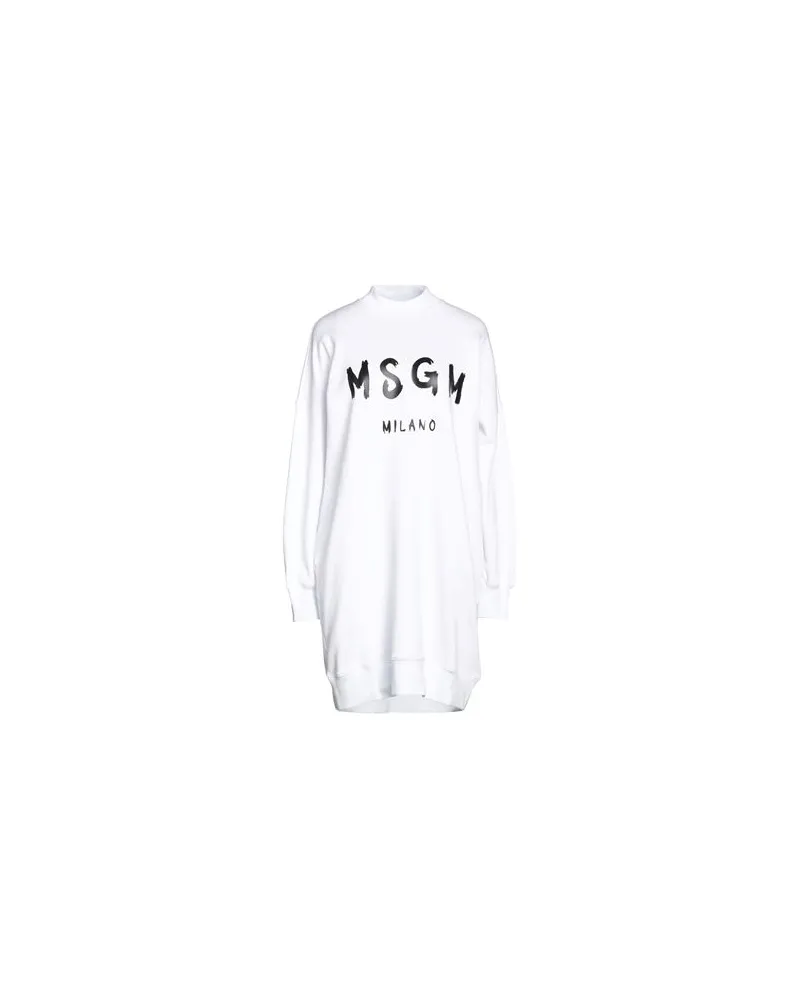 MSGM KLEIDER - Mini-Kleiderauf YOOX.COM Weiß