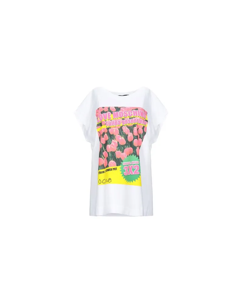 Moschino TOPS - T-shirtsauf YOOX.COM Weiß