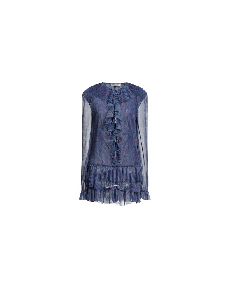 Philosophy Di Lorenzo Serafini KLEIDER - Mini-Kleiderauf YOOX.COM Blau