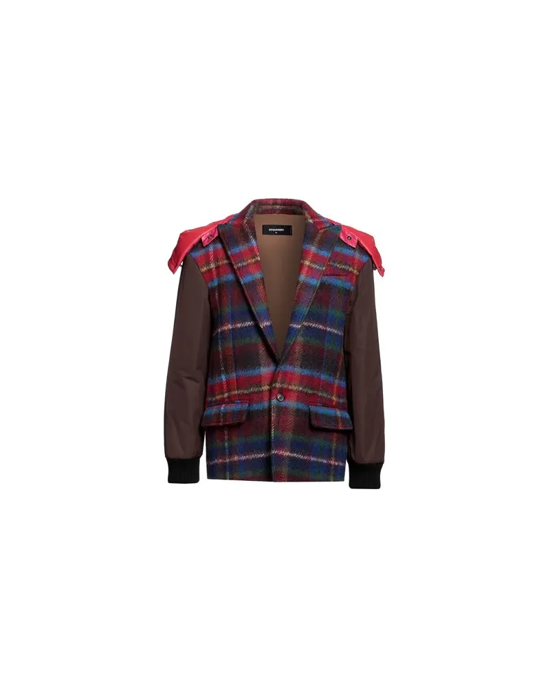 Dsquared2 JACKEN & MÄNTEL - Mäntelauf YOOX.COM Dunkelbraun