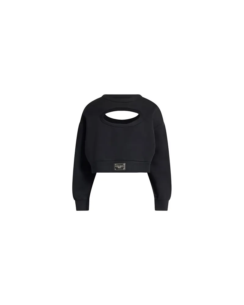 Dolce & Gabbana TOPS - Sweatshirtsauf YOOX.COM Schwarz