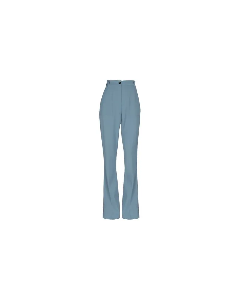 Manila Grace HOSEN & RÖCKE - Hosenauf YOOX.COM Taubenblau