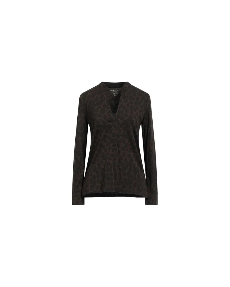 Majestic TOPS - T-shirtsauf YOOX.COM Dunkelbraun