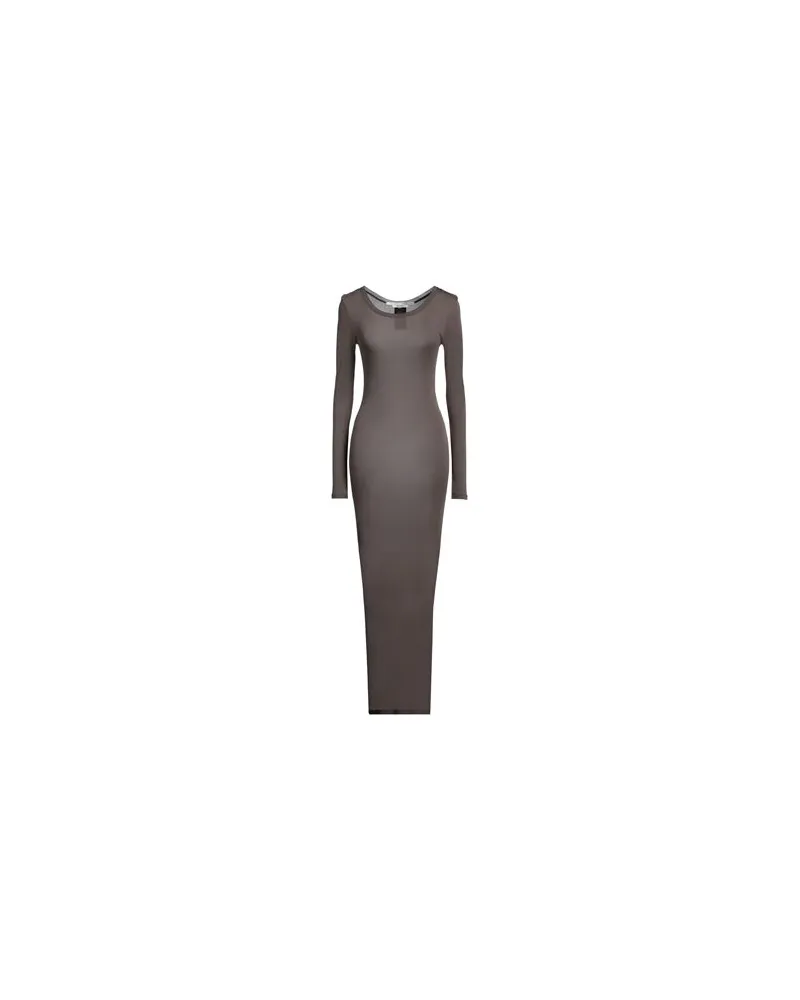 Isabel Benenato KLEIDER - Maxi-Kleiderauf YOOX.COM Blei