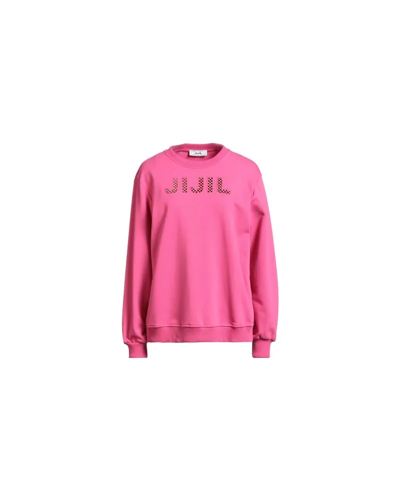 Jijil TOPS - Sweatshirtsauf YOOX.COM Fuchsia
