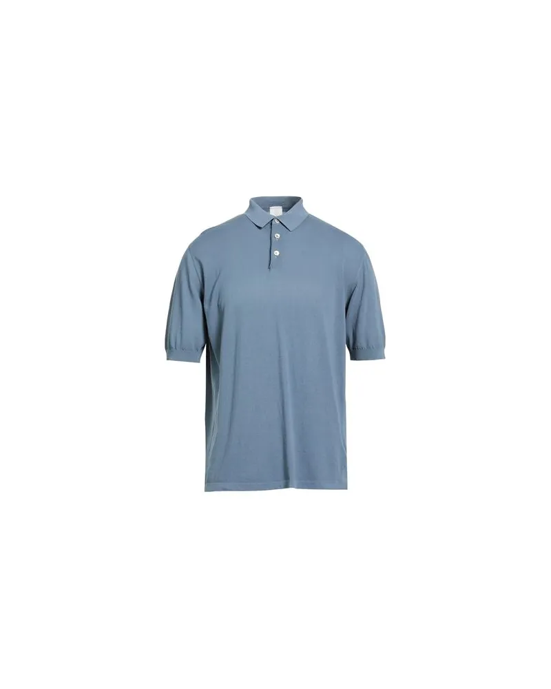 Eleventy PLATINUM - TOPS - Poloshirtsauf YOOX.COM Taubenblau