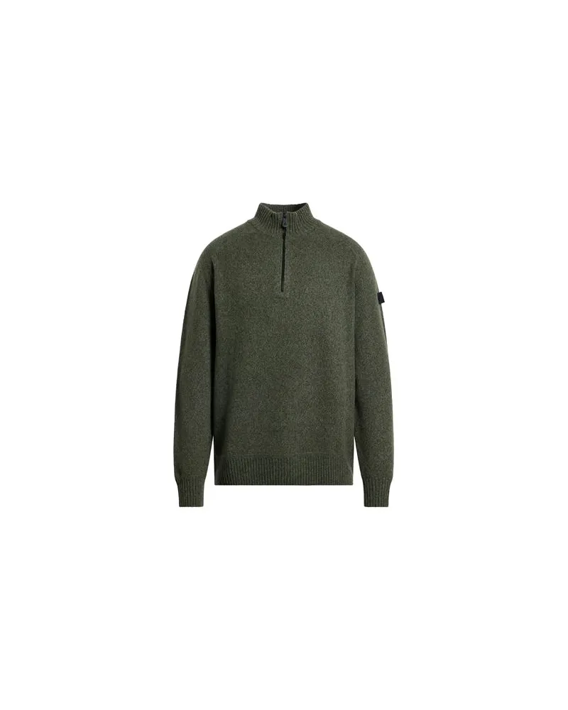 Peuterey STRICKWAREN - Rollkragenpulloverauf YOOX.COM Militärgrün