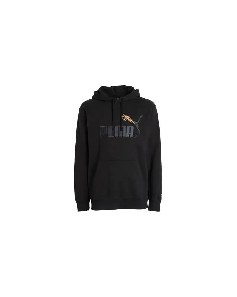 Puma CLASSICS NO.1 LOGO CELEBRATION Hoodie TR  - CLASSICS NO.1 LOGO CELEBRATION Hoodie TR - TOPS - Sweatshirtsauf YOOX.COM Schwarz