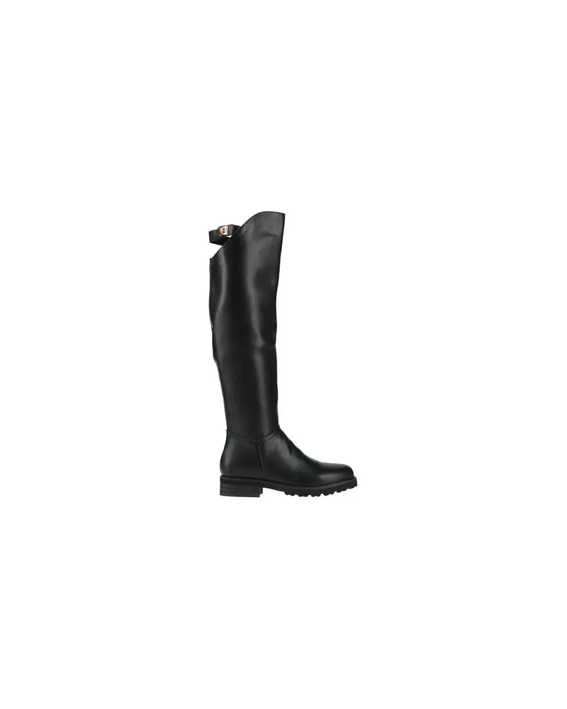 Divine Follie SCHUHE - Stiefelauf YOOX.COM Schwarz