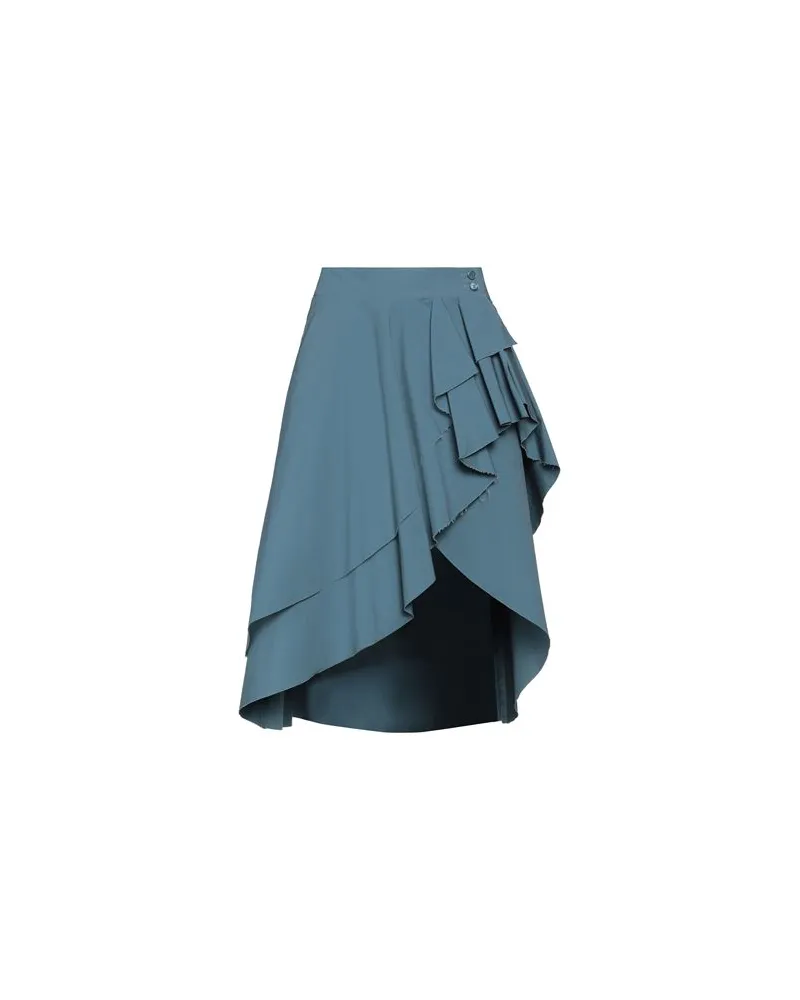 BARENA HOSEN & RÖCKE - Miniröckeauf YOOX.COM Taubenblau