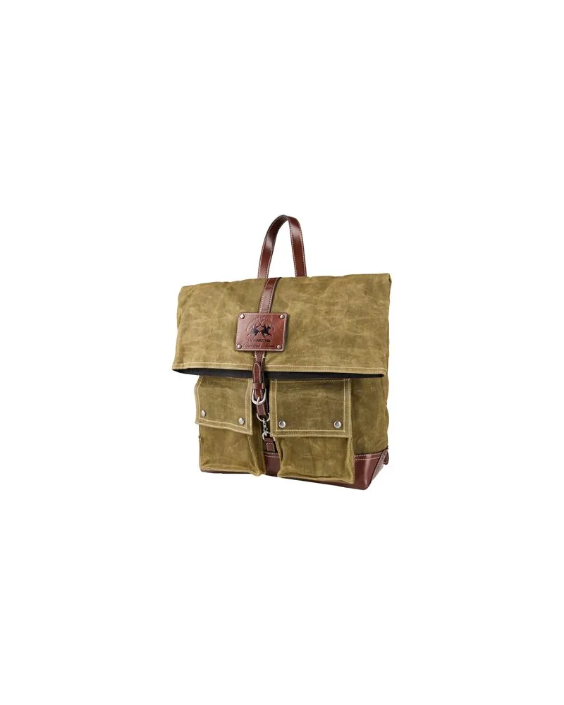 La Martina TASCHEN - Rucksäckeauf YOOX.COM Militärgrün