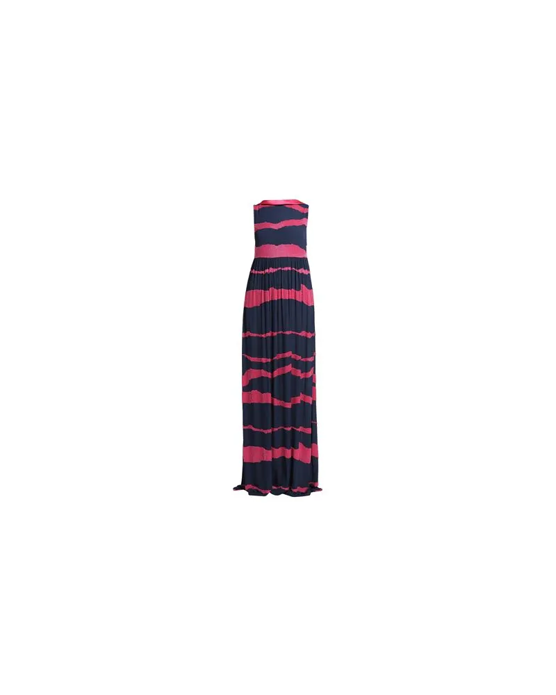 Elisabetta Franchi KLEIDER - Maxi-Kleiderauf YOOX.COM Fuchsia