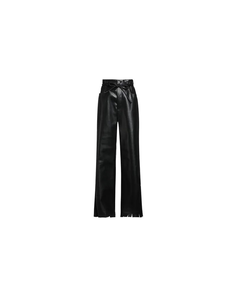 Nanushka HOSEN & RÖCKE - Hosenauf YOOX.COM Schwarz