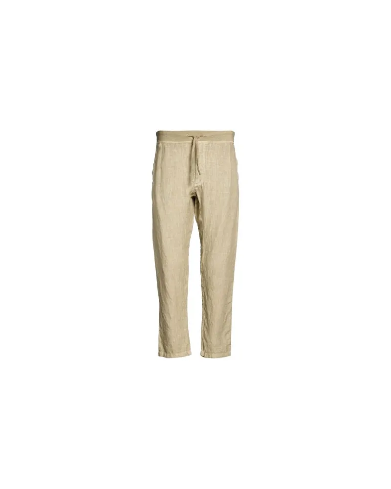 120% Lino HOSEN & RÖCKE - Hosenauf YOOX.COM Militärgrün
